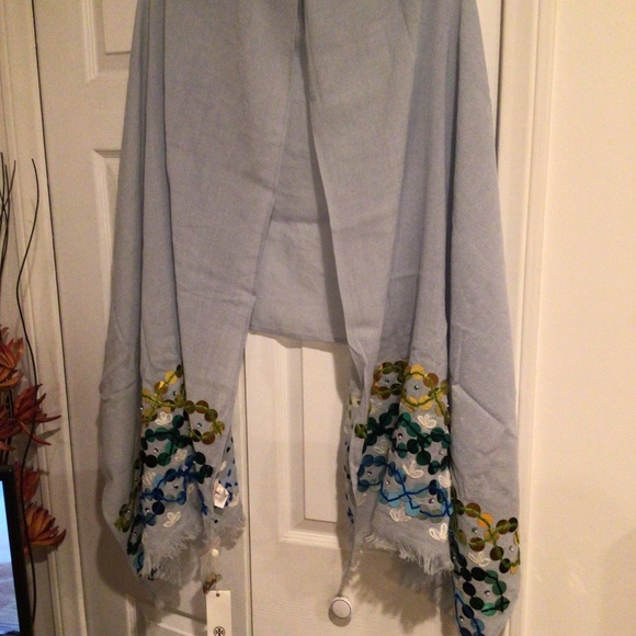 Tory Burch wool scarf - Picture 1 of 12